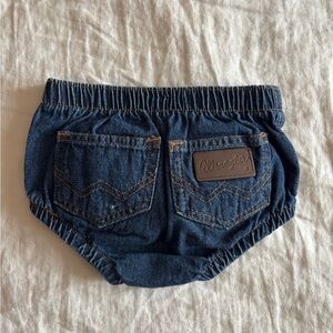 Wrangler Infant Blue Denim Bloomers